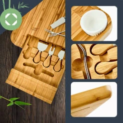 XXL-Käsebrett Schublade 34 X 4,5 X 34 Cm Käsebesteck Pflegeleicht -Geschäft Für Haushalts- Und Küchenbedarf 10038083 yy 0003 logo