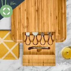 XXL-Käsebrett Schublade 34 X 4,5 X 34 Cm Käsebesteck Pflegeleicht -Geschäft Für Haushalts- Und Küchenbedarf 10038083 yy 0004 logo