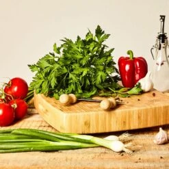 Bambus-Hackbrett 30 X 6,8 X 30 Cm (BxHxT) Standfüße Haltegriff Pflegeleicht -Geschäft Für Haushalts- Und Küchenbedarf 10038092 yy 0006 logo