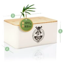 Stigby 2-in-1 Brotkasten Mit Schneidebrett Metallblech Bambus 15 Stigby 2-in-1 Brotkasten Mit Schneidebrett Metallblech Bambus -Geschäft Für Haushalts- Und Küchenbedarf 10038121 yy 0007 logo