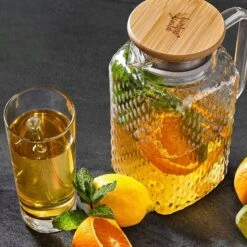 Karaffe Borosilikatglas Bambusdeckel Filteraufsatz Silikonring -Geschäft Für Haushalts- Und Küchenbedarf 10038237 yy 0005 logo