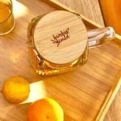 Karaffe Borosilikatglas Bambusdeckel Filteraufsatz Silikonring -Geschäft Für Haushalts- Und Küchenbedarf 10038237 yy 0006 logo