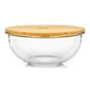 Glasschüssel 3200 Ml Bambusdeckel Verschließbar BPA-frei Größe XL -Geschäft Für Haushalts- Und Küchenbedarf 10038269 yy 0001 titel