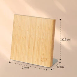 Messerblock Schräg, Magnetisch, Für 4-6 Messer, Bambus, Edelstahl 13 Messerblock Schräg, Magnetisch, Für 4-6 Messer, Bambus, Edelstahl -Geschäft Für Haushalts- Und Küchenbedarf 10038281 yy 0006 logo