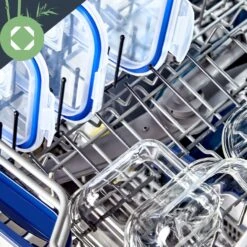 Quadratische Glasbox 800 Ml, 620 Ml, 320 Ml Mit Deckel Luftdicht Auslaufsicher -Geschäft Für Haushalts- Und Küchenbedarf 10038294 yy 0006 logo