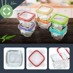 Mini Frischhaltedosen 6er-Set Je 160ml Spülmaschinenfest Auslaufsicher -Geschäft Für Haushalts- Und Küchenbedarf 10038297 yy 0003 logo