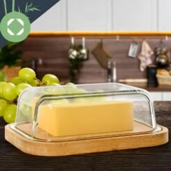 Glas-Butterdose Bambusboden Luftdicht Spülmaschinenfest -Geschäft Für Haushalts- Und Küchenbedarf 10038310 yy 0004 logo