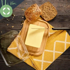 Glas-Butterdose Bambusboden Luftdicht Spülmaschinenfest -Geschäft Für Haushalts- Und Küchenbedarf 10038310 yy 0005 logo