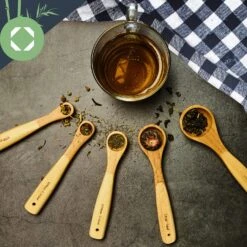 Messlöffel-Set Back- Und Kochbesteck Ideales Abmessen 5er-Set Bambus -Geschäft Für Haushalts- Und Küchenbedarf 10038313 yy 0003 logo