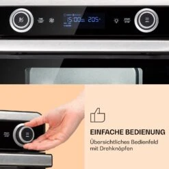 AeroVital Jumbo 3-in-1 Heißluftfritteuse Toaster Dörrautomat 1550 W 18 Liter -Geschäft Für Haushalts- Und Küchenbedarf 10038338 de 0003 logo