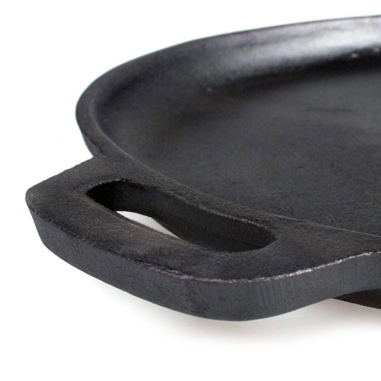 Canadienne Runde Grillpfanne Glatt 35 X 3 Cm (ØxH) Gusseisen 5 Canadienne Runde Grillpfanne Glatt 35 X 3 Cm (ØxH) Gusseisen – Bild 3