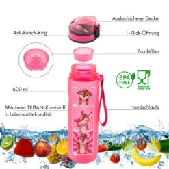 Lyseren Kindertrinkflasche 600 Ml Trinkskala Auslaufsicher Fruchtfilter -Geschäft Für Haushalts- Und Küchenbedarf 10038935 de 0003 logo