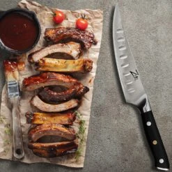 Alpha-Royal Japanese Serie 6" Ausbeinmesser Japanischer AUS10 Damaszener-Stahl -Geschäft Für Haushalts- Und Küchenbedarf 10038986 de 0003 logo