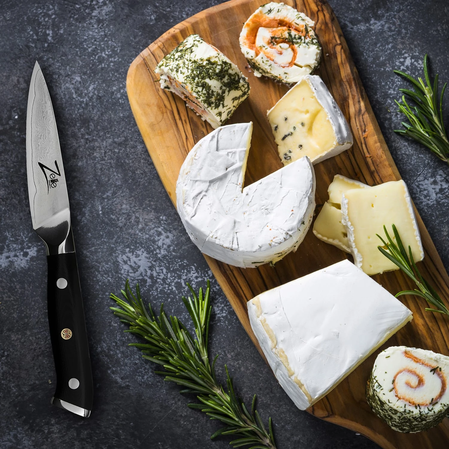 Alpha-Royal Japanese Serie 4" Schälmesser Damaszener-Stahl 67-lagig 6 Alpha-Royal Japanese Serie 4" Schälmesser Damaszener-Stahl 67-lagig – Bild 5