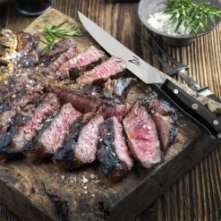 Alpha-Royal German 5" Steakmesser 4er-Set 56 HCR Edelstahl -Geschäft Für Haushalts- Und Küchenbedarf 10039006 yy 0006 logo