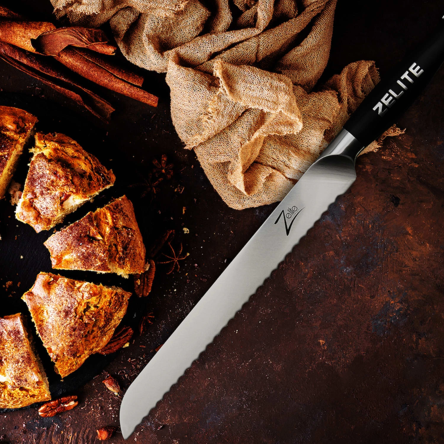 Comfort Pro Serie 10" Brotmesser 56 HRC Wellenschliff 5 Comfort Pro Serie 10" Brotmesser 56 HRC Wellenschliff – Bild 3