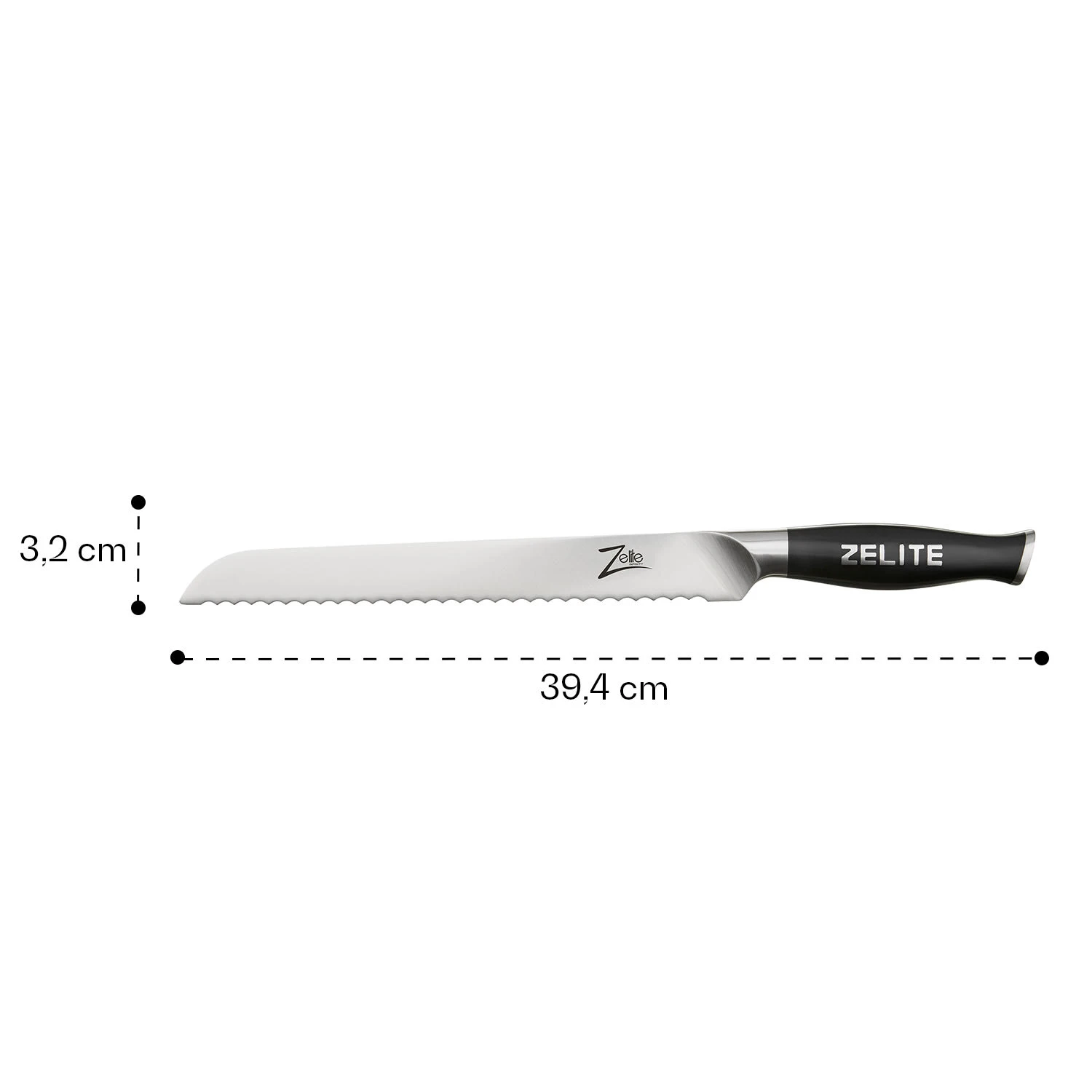 Comfort Pro Serie 10" Brotmesser 56 HRC Wellenschliff 7 Comfort Pro Serie 10" Brotmesser 56 HRC Wellenschliff – Bild 5