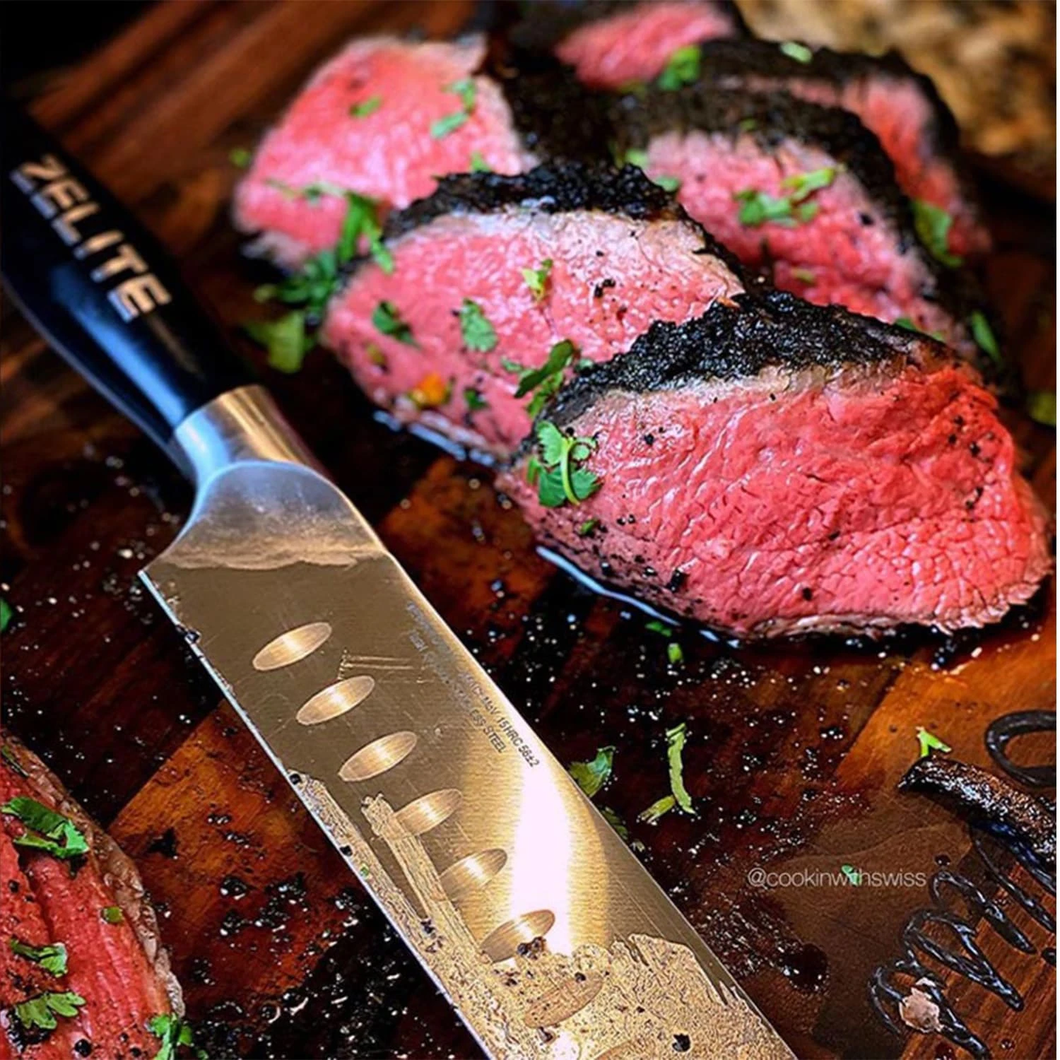 Comfort Pro Serie 12" Aufschnittmesser 56 HRC Edelstahl 6 Comfort Pro Serie 12" Aufschnittmesser 56 HRC Edelstahl – Bild 4