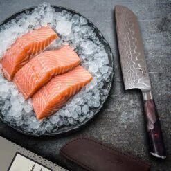 Infinity Wave 7" Santokumesser 61 HRC Damaszenerstahl -Geschäft Für Haushalts- Und Küchenbedarf 10039039 yy 0004 logo