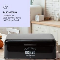Delaware Brotkasten Metall 42 X 16 X 24,5 Cm Klappdeckel Lüftungslöcher 11 Delaware Brotkasten Metall 42 X 16 X 24,5 Cm Klappdeckel Lüftungslöcher -Geschäft Für Haushalts- Und Küchenbedarf 10039909 de 0004 logo