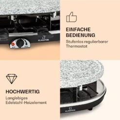 Steaklette Raclette Raclette-Grill Mit Zubehör Für 8 Personen -Geschäft Für Haushalts- Und Küchenbedarf 10039925 de 0003 logo
