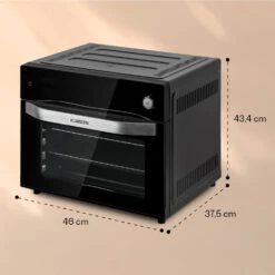 Vigor Air Heißluftfritteuse 1800 W 30 Liter 18 Programme 17 Vigor Air Heißluftfritteuse 1800 W 30 Liter 18 Programme -Geschäft Für Haushalts- Und Küchenbedarf 10039940 yy 0008 dimensions