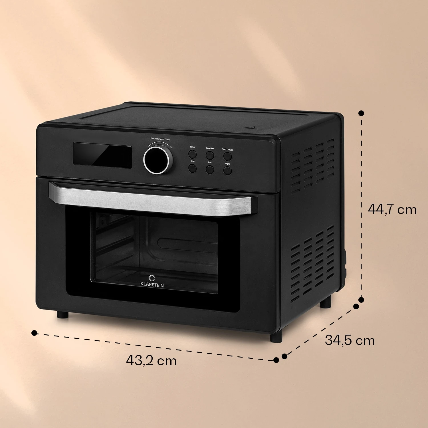 Prime Air Heißluftfritteuse 1500W 23l Timer 8 Programme 8 Prime Air Heißluftfritteuse 1500W 23l Timer 8 Programme – Bild 7