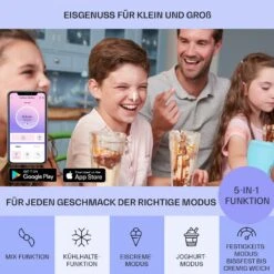 Dolce Bacio Smart Eiscremebereiter Yogurtmaker Kompressor 2 Liter WiFi Touch Edelstahl -Geschäft Für Haushalts- Und Küchenbedarf 10040048 de 0003 logo