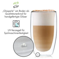 Glaswerk Carajillo Doppelwandige Thermogläser 450 Ml Handgemacht Borosilikatglas -Geschäft Für Haushalts- Und Küchenbedarf 10040320 de 0006 logo