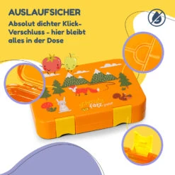Junior Lunchbox 6 Fächer 21,3 X 15 X 4,5 Cm (BxHxT) BPA-frei -Geschäft Für Haushalts- Und Küchenbedarf 10040339 de 0003 usp