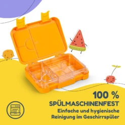 Junior Lunchbox 6 Fächer 21,3 X 15 X 4,5 Cm (BxHxT) BPA-frei -Geschäft Für Haushalts- Und Küchenbedarf 10040339 de 0005 usp