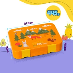 Junior Lunchbox 6 Fächer 21,3 X 15 X 4,5 Cm (BxHxT) BPA-frei -Geschäft Für Haushalts- Und Küchenbedarf 10040339 yy 0009 dimensions