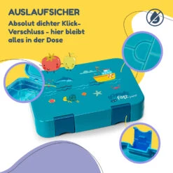 Junior Lunchbox 6 Fächer 21,3 X 15 X 4,5 Cm (BxHxT) BPA-frei -Geschäft Für Haushalts- Und Küchenbedarf 10040340 de 0003 usp