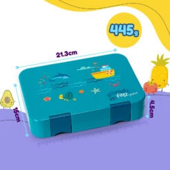 Junior Lunchbox 6 Fächer 21,3 X 15 X 4,5 Cm (BxHxT) BPA-frei -Geschäft Für Haushalts- Und Küchenbedarf 10040340 yy 0009 dimensions