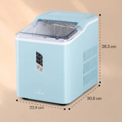 Albaron Eiswürfelmaschine Bullet-Eis 12 Kg / 24 H 1,5 Ltr. Display -Geschäft Für Haushalts- Und Küchenbedarf 10040344 yy 0007 dimensions