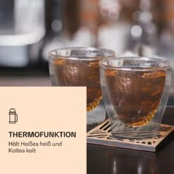 DUOS Doppelwandiges Thermoglas 200 Ml Borosilikatglas Handgemacht -Geschäft Für Haushalts- Und Küchenbedarf 10040363 de 0004 logo