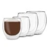 DUOS Jumbo Doppelwandiges Glas | Thermoglas | 2 X 310 Ml & 410 Ml | Trinkglas | Espressoglas, Teeglas, Shotglas | Für Heiße Und Kalte Getränke | Borosilikatglas| Hitze- Und Kältebeständig | Handgemacht | Spülmaschinenfest | Schwebe-Effekt -Geschäft Für Haushalts- Und Küchenbedarf 10040369 yy 0001 titel