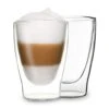 DUOS Doppelwandiges Glas | Thermoglas | 310 Ml | Trinkglas | Espressoglas, Teeglas, Shotglas | Für Heiße Und Kalte Getränke | Borosilikatglas| Hitze- Und Kältebeständig | Handgemacht | Spülmaschinenfest | Schwebe-Effekt -Geschäft Für Haushalts- Und Küchenbedarf 10040380 yy 0001 titel