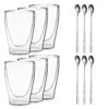 DUOS Doppelwandiges Glas 310 Ml Thermofunktion Inkl. Edelstahl-Löffel -Geschäft Für Haushalts- Und Küchenbedarf 10040394 yy 0001 titel
