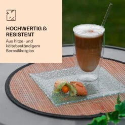 DUOS Doppelwandiges Glas 400 Ml Thermofunktion Inkl. Edelstahl-Löffel -Geschäft Für Haushalts- Und Küchenbedarf 10040395 de 0003 logo