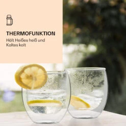 DUOS Jumbo Doppelwandiges Glas 410 Ml Thermofunktion Inkl. Edelstahl-Löffel -Geschäft Für Haushalts- Und Küchenbedarf 10040397 de 0004 logo