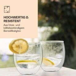 DUOS Doppelwandiges Glas 80 Ml Thermofunktion Inkl. Edelstahl-Löffel -Geschäft Für Haushalts- Und Küchenbedarf 10040400 de 0003 logo