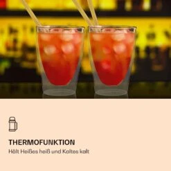 DUOS Doppelwandiges Glas 310 Ml Thermofunktion Inkl. Edelstahl-Löffel -Geschäft Für Haushalts- Und Küchenbedarf 10040402 de 0004 logo