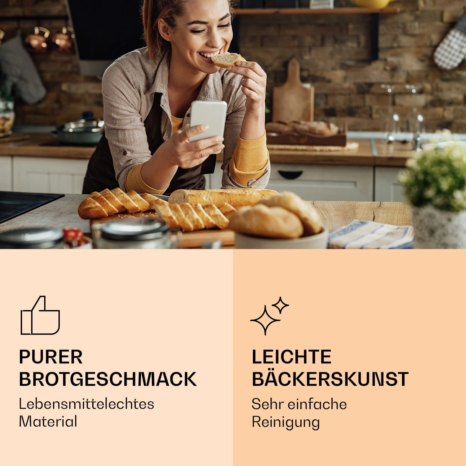 Feelino Baguettblech 3 Mulden 7 Feelino Baguettblech 3 Mulden – Bild 5