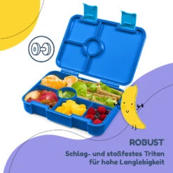 Schmatzfatz By Lite Lunchbox 6 Fächer 20,8x4,5x15 Cm BPA-frei Tritan -Geschäft Für Haushalts- Und Küchenbedarf 10040714 de 0006 logo