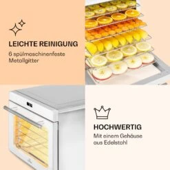 Shaftesbury Dörrautomat 700W Timer-Funktion 35-85°C Digitales Touch-Display 13 Shaftesbury Dörrautomat 700W Timer-Funktion 35-85°C Digitales Touch-Display -Geschäft Für Haushalts- Und Küchenbedarf 10040728 de 0005 logo