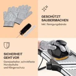 Mandoline Küchenhobel Gourmet Edelstahl 1 Bis 9 Mm Julienne-Schneider -Geschäft Für Haushalts- Und Küchenbedarf 10040835 de 0004 logo