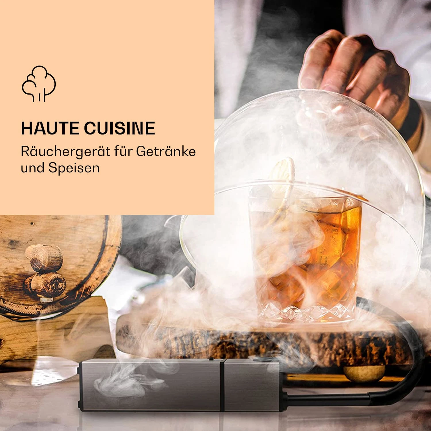Company Cocktail Räuchergerät Auch Für Speisen Batteriebetrieben 4 Company Cocktail Räuchergerät Auch Für Speisen Batteriebetrieben – Bild 2