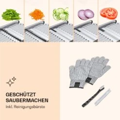 Mandoline Küchenhobel Edelstahl 1 Bis 9 Mm Julienne-Schneider -Geschäft Für Haushalts- Und Küchenbedarf 10040840 de 0005 logo