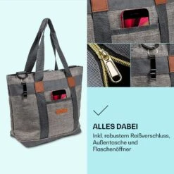 Kühltasche 19 Liter Isoliert Auslaufsicher 3 Tragemöglichkeiten -Geschäft Für Haushalts- Und Küchenbedarf 10040857 de 0005 logo